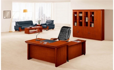 HY-D8416(泰柚木）實木辦公臺